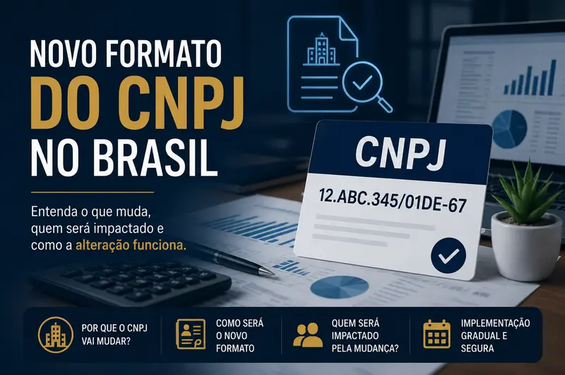 CNPJ vai mudar? Entenda o novo formato do Cadastro Nacional da Pessoa Jurídica no Brasil